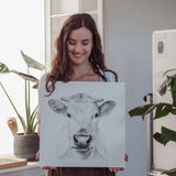 KUHPORTRAIT - Kunstdruck | Sabrina Hassler