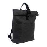 essent'ial Rucksack schwarz aus recyceltem Papier