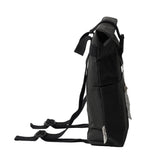 essent'ial Rucksack schwarz aus recyceltem Papier