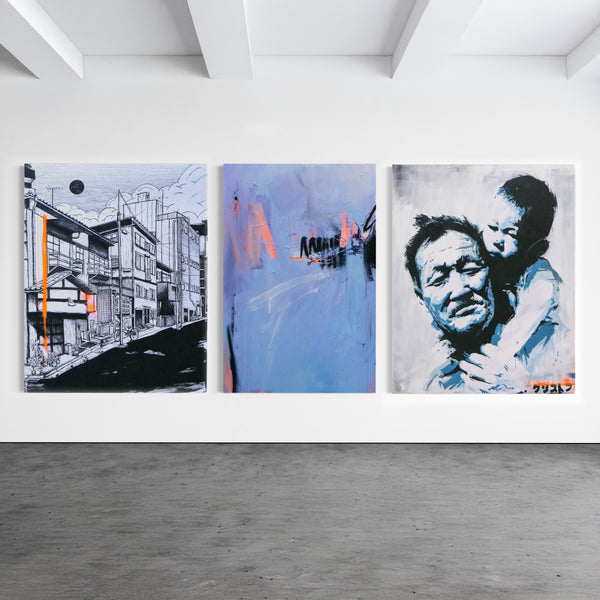 JAPAN BUNDLE - 3 Originale auf Canvas | Christoph Mindek