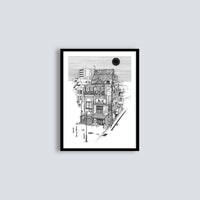 SOMEWHERE IN TOKYO - Kunstdruck | Christoph Mindek