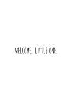Grußkarte - Welcome, little one - || LITNB