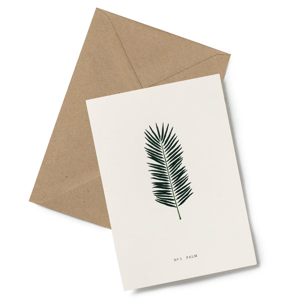 Grußkarte Palme || Kartotek
